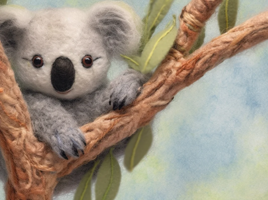 Koalas Sleep In Trees